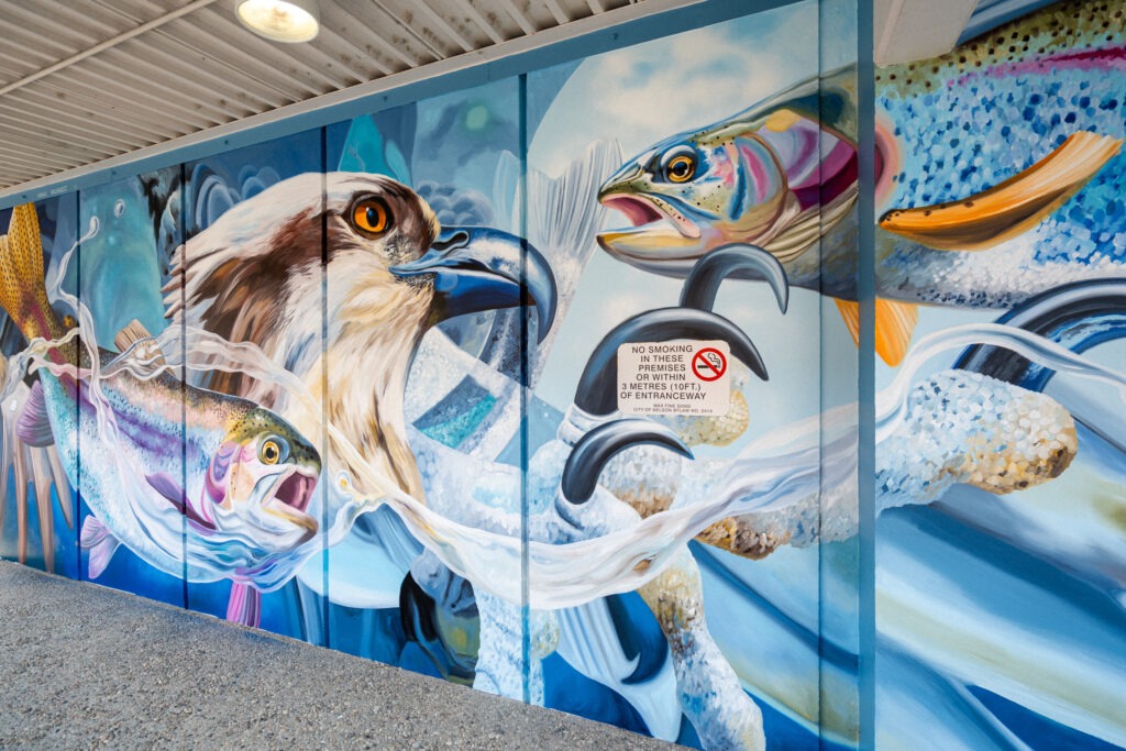 Watchman of Kootenay mural